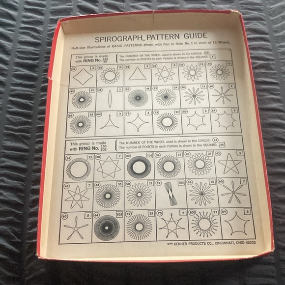 Vintage, Spirograph, only missing one piece, - Picture 5 of 5